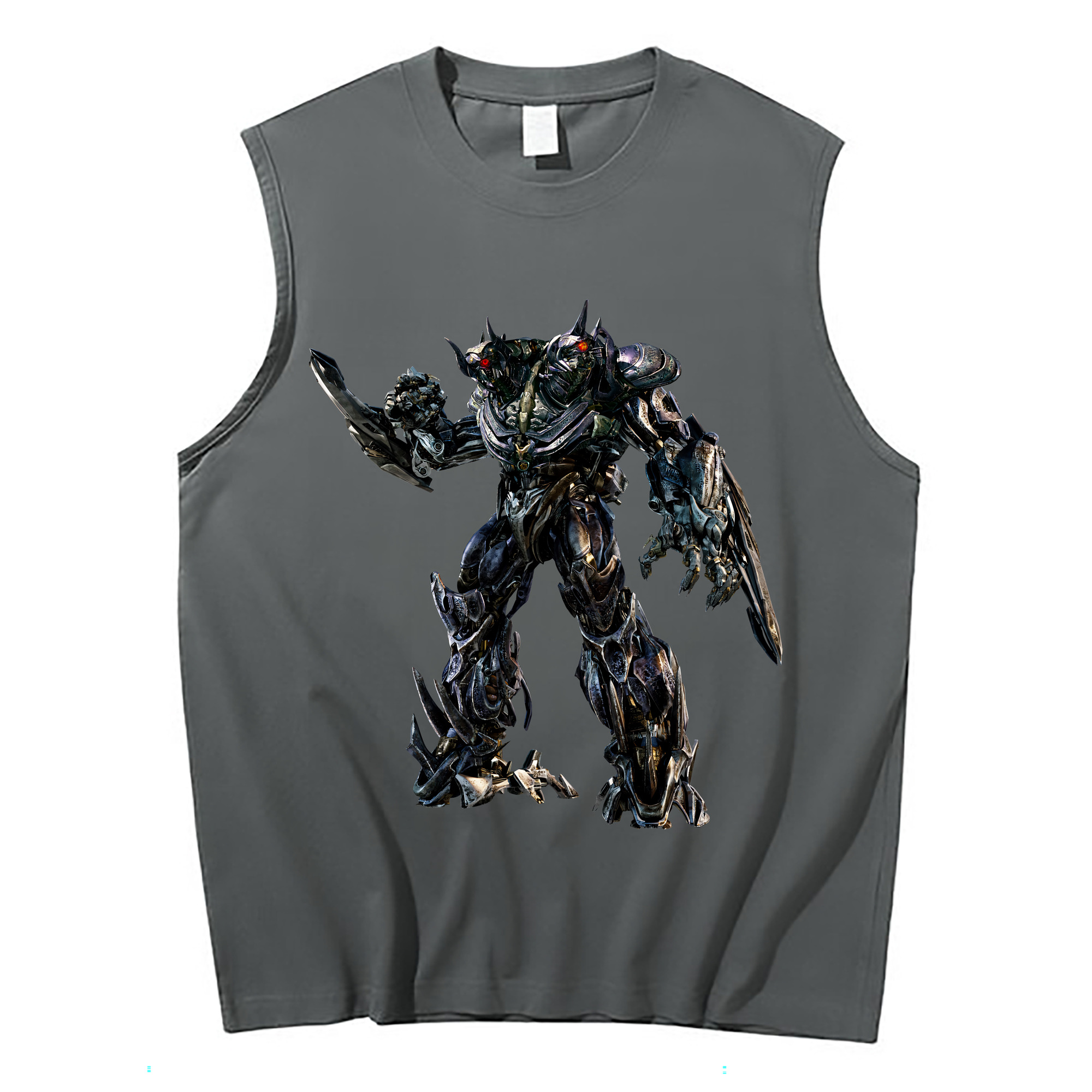 （画像用） Transformers トランスフォーマー コットン100％タンクトップ（フロントプリント）